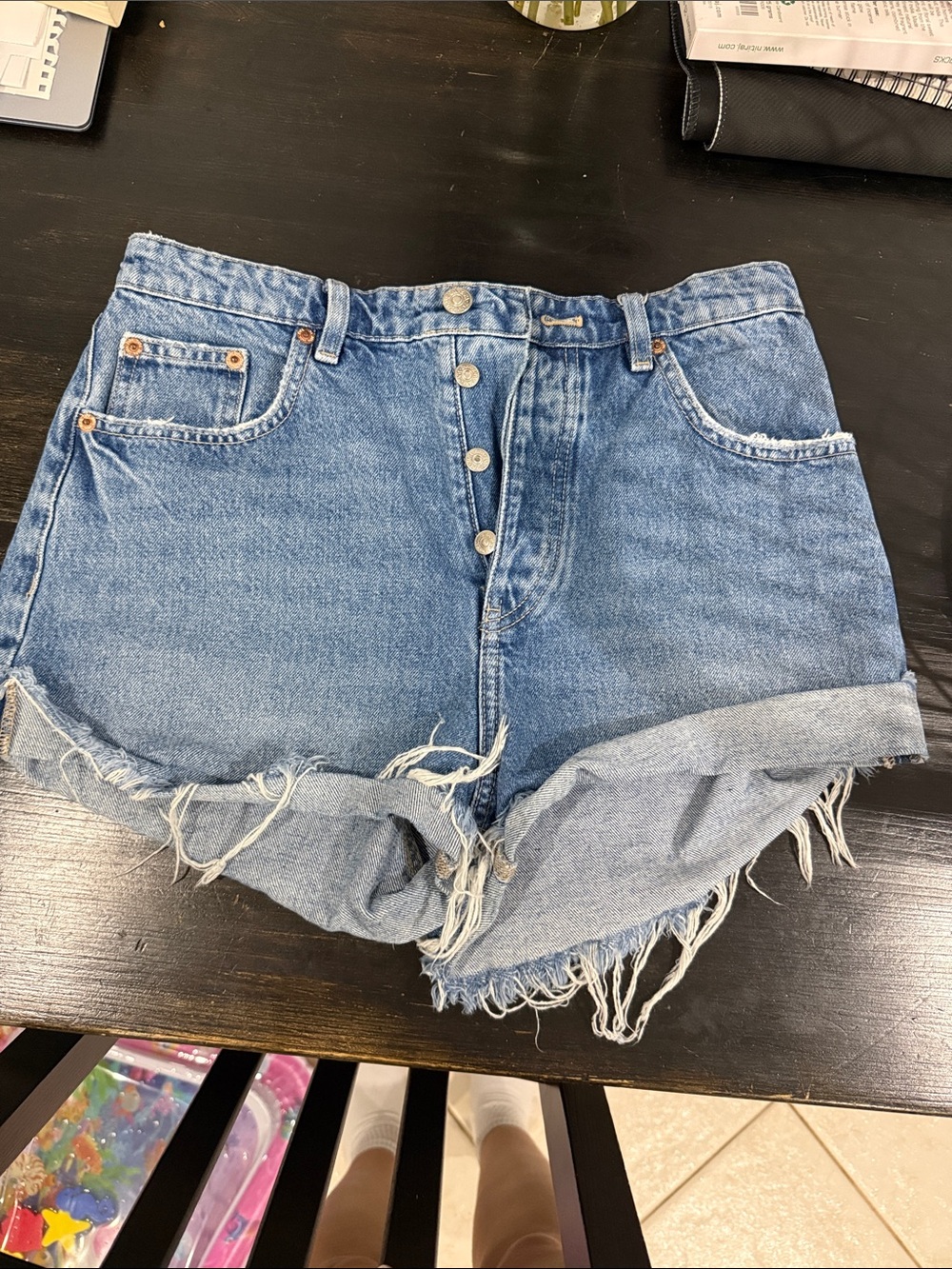 Zara high waisted shorts